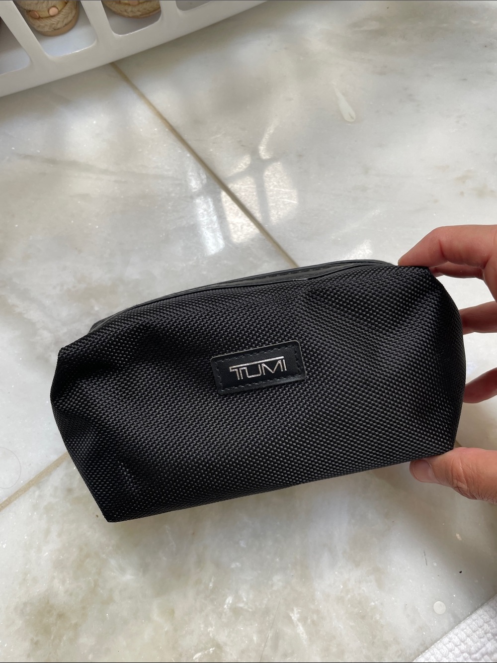 Tumi Black Men's Toiletry Kit Dopp Bag